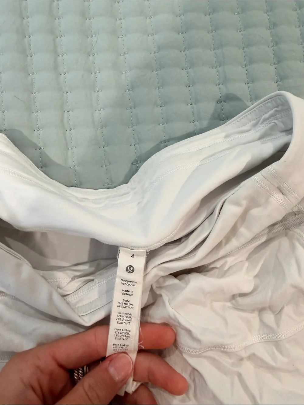 lululemon athletica White skirt